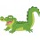 Sticker enfant Croco souriant