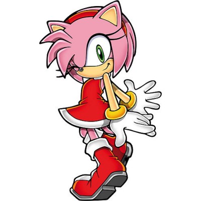 Sticker enfant sonic Amy 