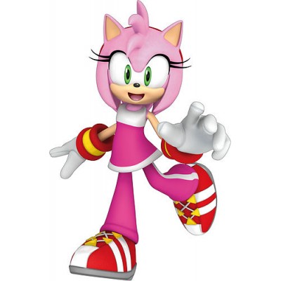 Sticker enfant sonic Amy rose 