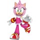 Sticker enfant sonic Amy 60x60 cm.