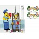 Stickers PS3 + 2 manettes Simpson.