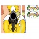 Stickers PS3 Simpson + 2 manettes.