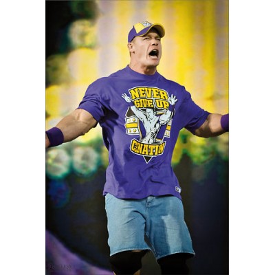 Sticker Catcheur John Cena never give up 