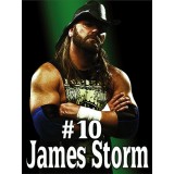 Sticker catcheur James Storm 120x90 cm.