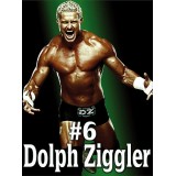 Sticker catcheur Dolph Ziggler 120x90 cm.