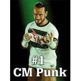 Sticker catcheur CM Punk 120x90 cm.