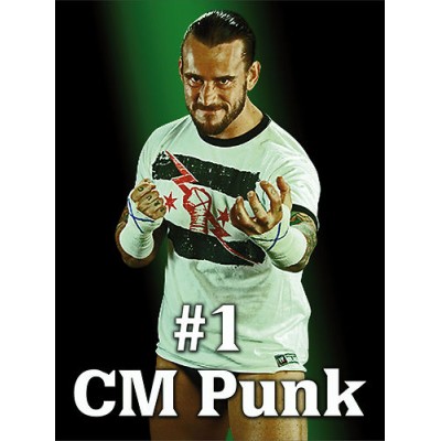 Sticker catcheur CM Punk 