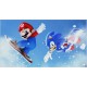 Sticker Mario et Sonic 130x74 cm.