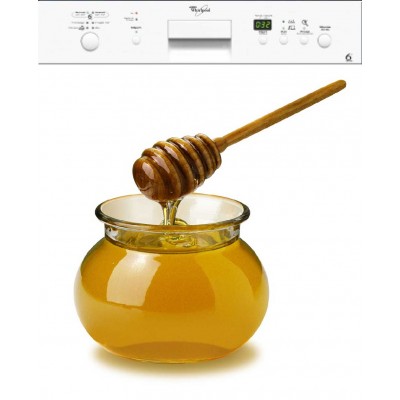Sticker autocollant lave-vaisselle miel 