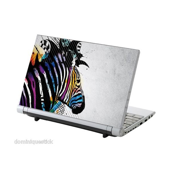 Sticker autocolant PC portable déco tag graffiti. - Stickersmania