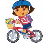 Sticker autocollant Enfant Dora et Babouche.