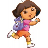 Sticker autocollant Enfant Dora.