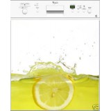 Sticker lave-vaisselle citron 60x60cm