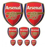Sticker sport  Logos Arsenal 35x34 cm.