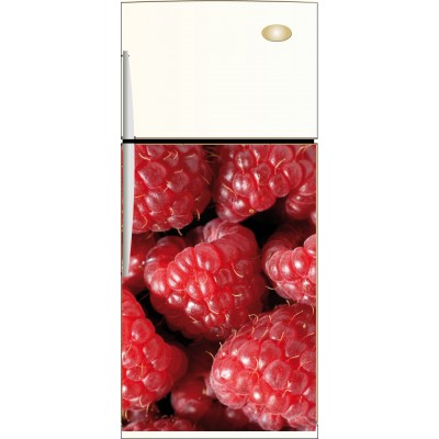 Sticker pour frigidaire framboises