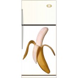 Sticker frigidaire décoration banane 60x90 cm.