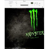 Sticker lave vaisselle déco Monster 60 x 60 cm.