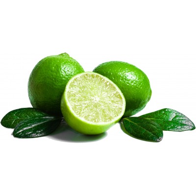 Sticker autocollant citrons verts 17x38 cm