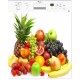 Stickers lave vaisselle corbeille de fruits 60x60 cm.