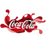 Sticker cuisine déco Coca Cola 30x60 cm.