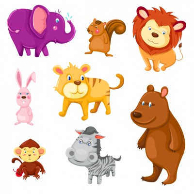 Sticker Animaux rigolos