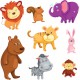 Sticker Animaux rigolos