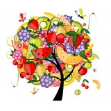 Sticker Arbre de fruits