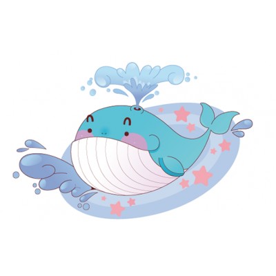 Sticker Missi la baleine