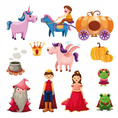 Sticker Personnages de contes