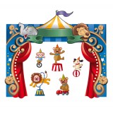 Sticker Circus et sa troupe