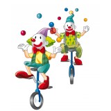Sticker Clowns jongleurs
