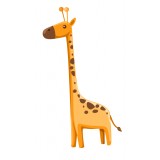 Sticker Drôle de Girafe