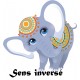 Sticker Éléphant d'Inde