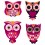 Sticker Famille Hibou