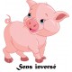 Sticker Fifi le porcelet