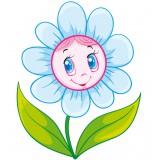 Sticker Fleur joyeuse