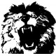 Sticker autocollant Lion