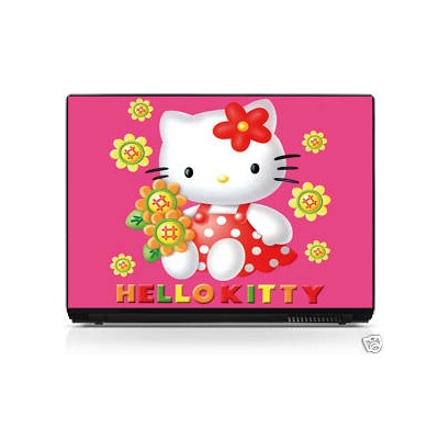 Sticker ordinateur portable Hello Kitty