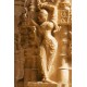 Sticker Bouddha statue 90x60 cm