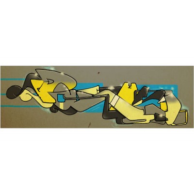 Sticker tag jaune