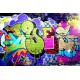 Sticker tag graffiti réf 02 100x120 cm