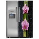 Sticker pour Frigidaire Américain orchidée 70x170 cm 