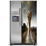 Sticker Frigidaire Am&eacute;ricain &eacute;l&eacute;phant 70x170 cm 
