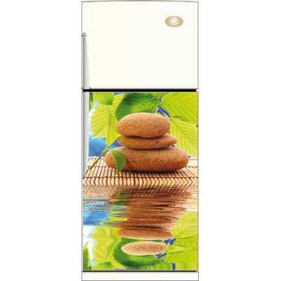 Sticker Frigidaire décoration nature zen sur bamboo