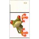 Sticker Frigidaire deco grenouille réf 09ff 60x90 cm 