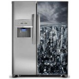 Sticker Frigidaire Am&eacute;ricain d&eacute;co New York r&eacute;f 040 70x170 cm 