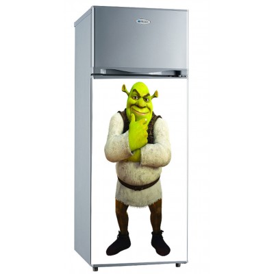 Sticker Frigidaire décoration Shrek  