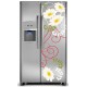 Sticker décoration Frigidaire Américain fleur réf 5008 70x170 cm 