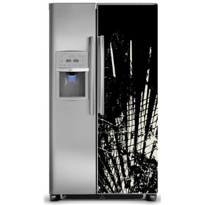 Sticker décoration Frigidaire Américain 70x170 cm 