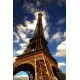 Sticker pour Frigidaire déco Tour Eiffel 60x90 cm 